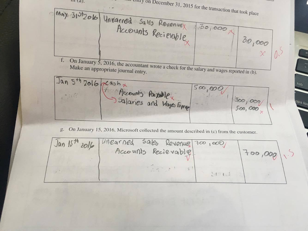 and recorded when they are earned, not that when cash received. Expense