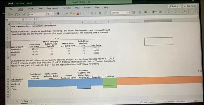 produces wood chips, wood pulp, and mulch. These products are produced through