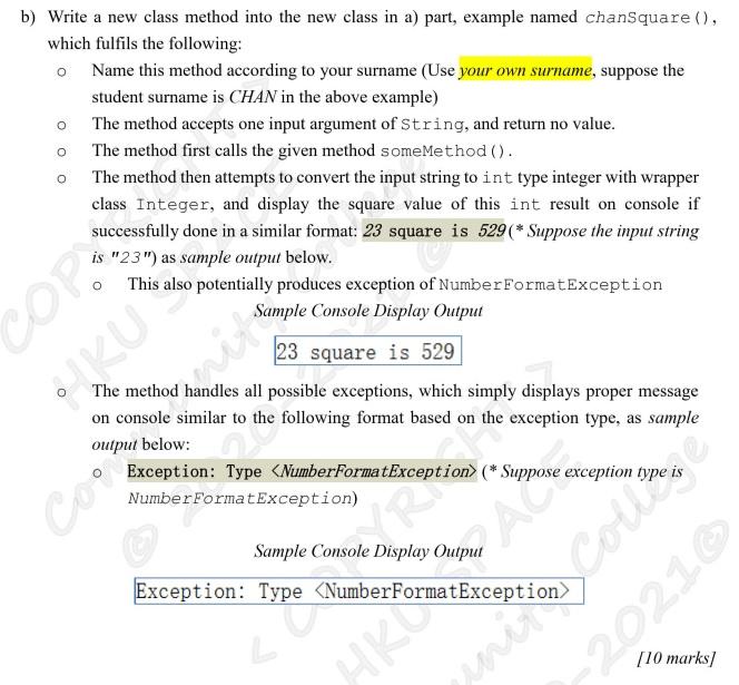 have learnt in our course with our questions. Suppose we are given