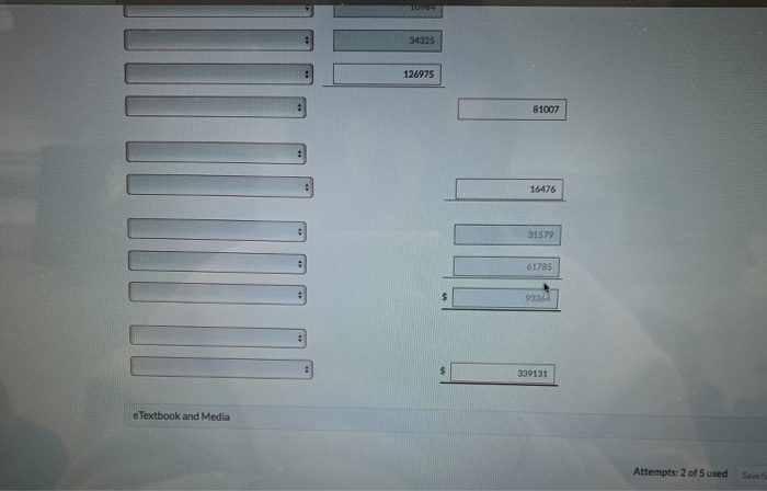 Buildings (82,380) (54,920) Equipment Accumulated depreciation-equipment (61,785) (48055) Total 308,925 212,815 1,029,379