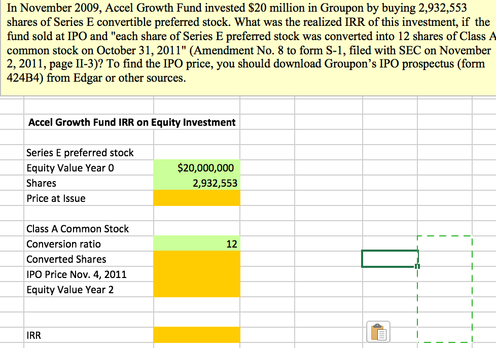 Please help me figure this out and please show what forumla goes