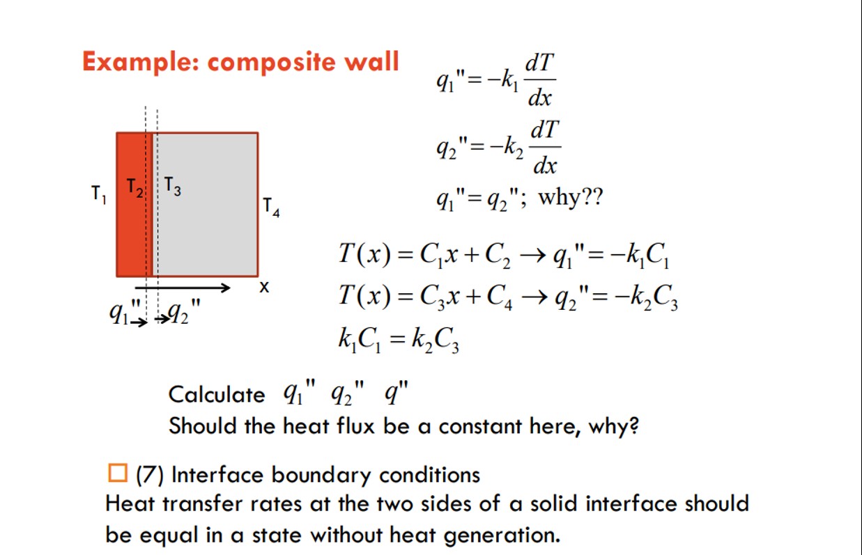  Complete the example and explain why the heat transfer rate should