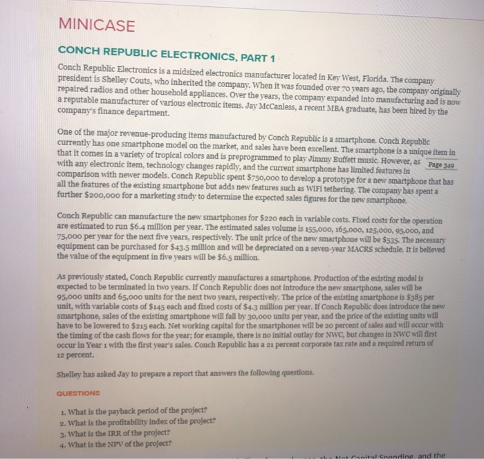  MINICASE CONCH REPUBLIC ELECTRONICS, PART 1 Conch Republic Electronics is a