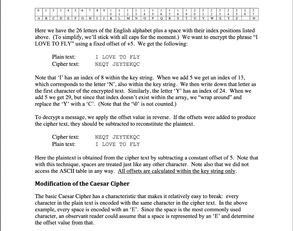 Caesar Cipher Basic Caesar Cipher In cryptography, a Caesar Cipher is one