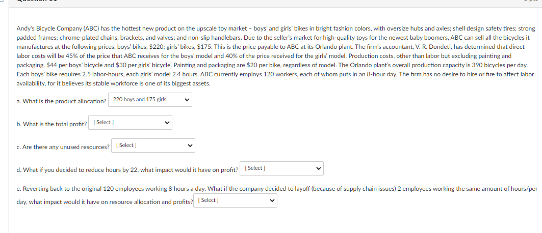 Need Help! Please answer all questions and show work. Thank you!