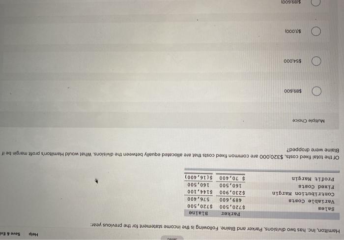  JAV Help Save & EXE Hamilton, Inc. has two divisions, Parker