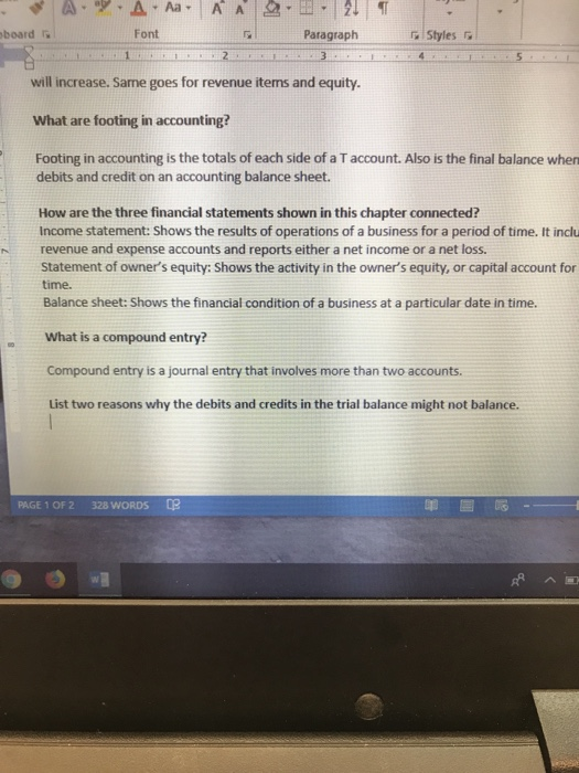  . A..A.Aa A A 9 2 board Font Paragraph Styles will