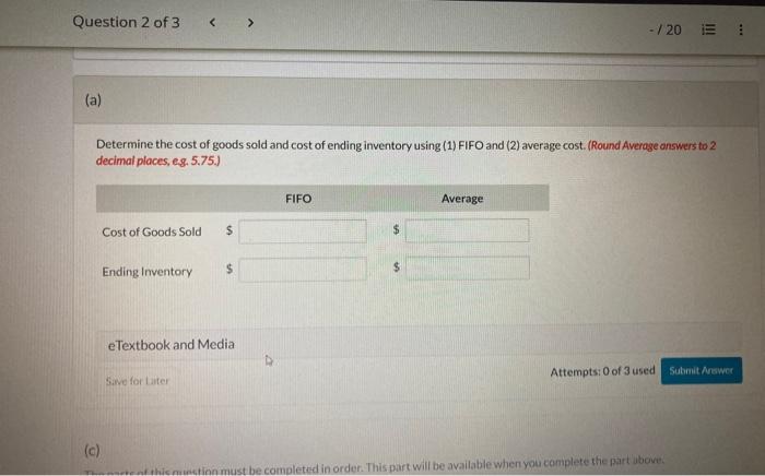 May 1 , and uses a perpetual inventory system. During May, the