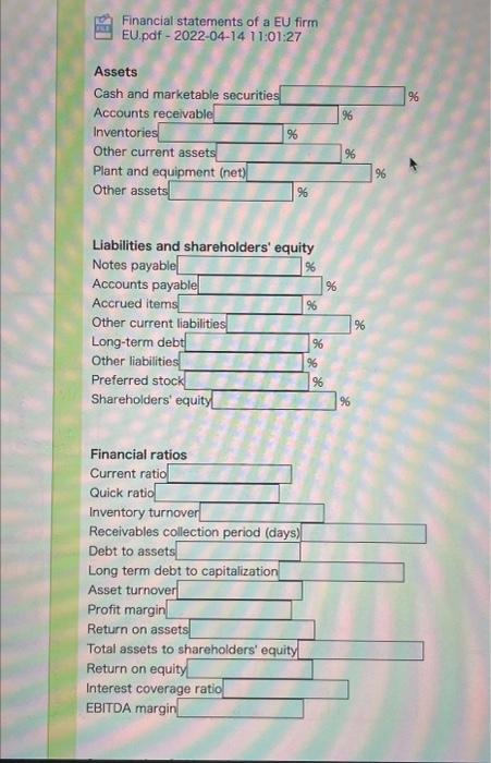 Please help me fill out all the spacesPlease use the data of