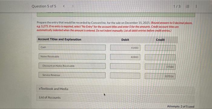 and agreeing to accept the balance in four equal installments of $20.700