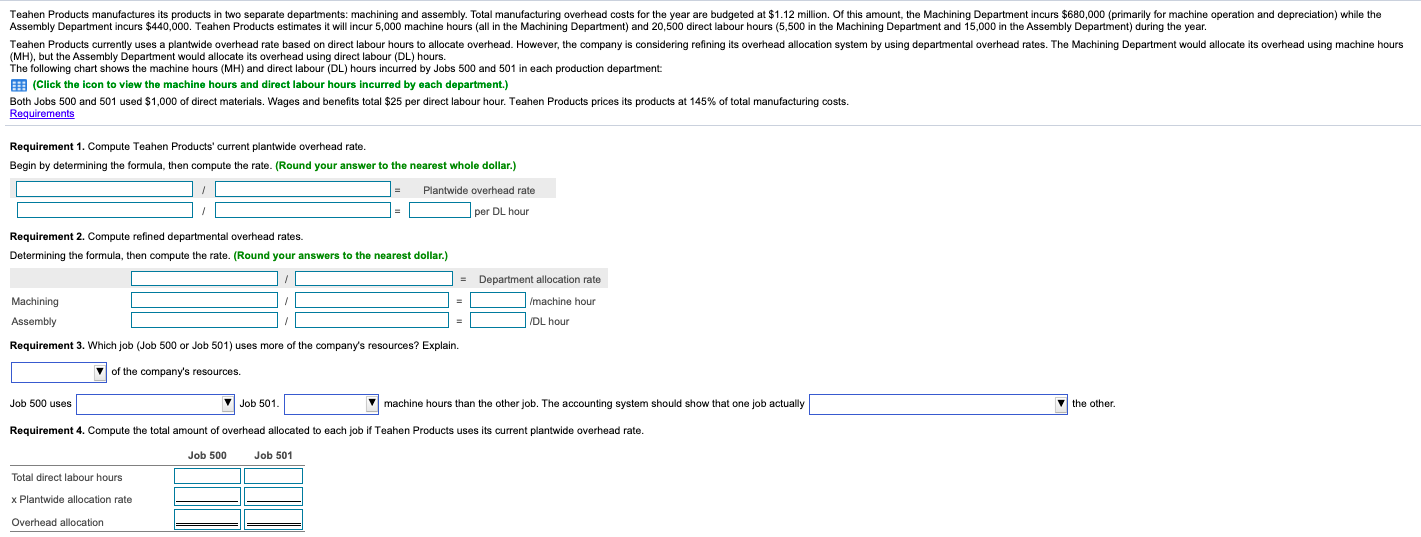 please fill in the boxes correctly thank you data table requirements Teahen