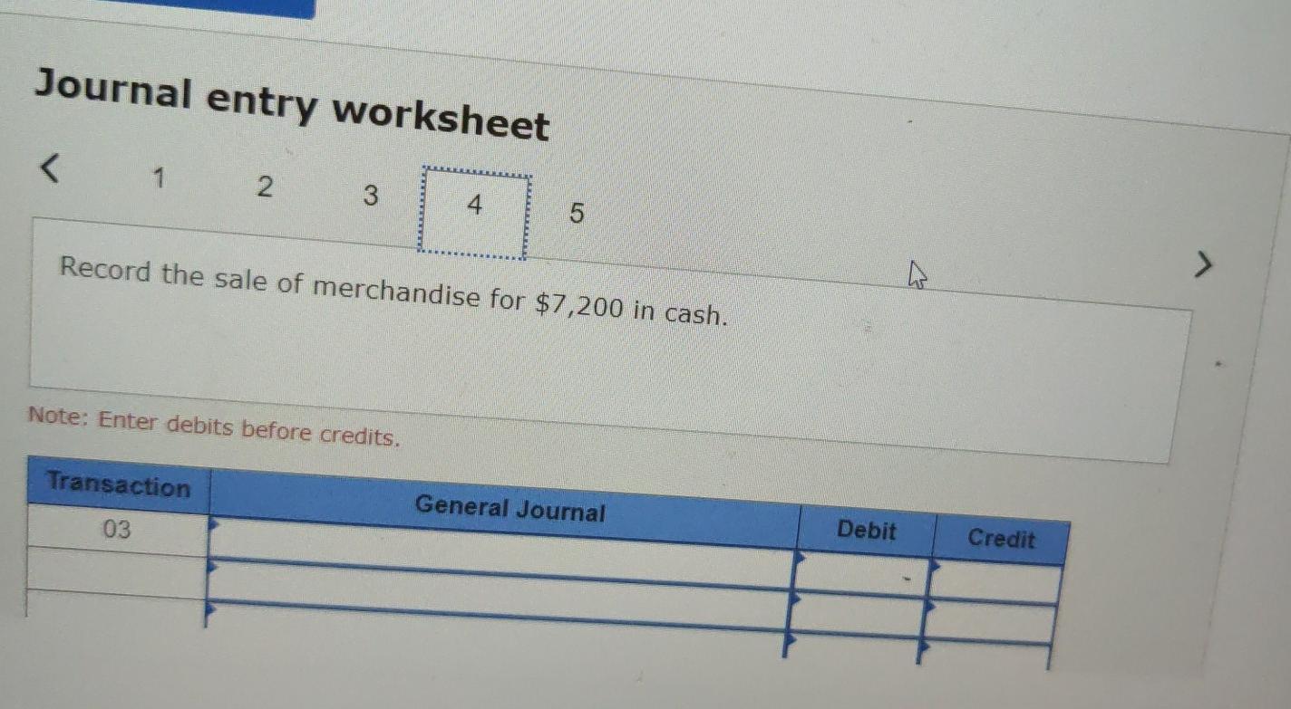 $7.000. Freight charges of $1,300 were paid in cash. 2. John's returned