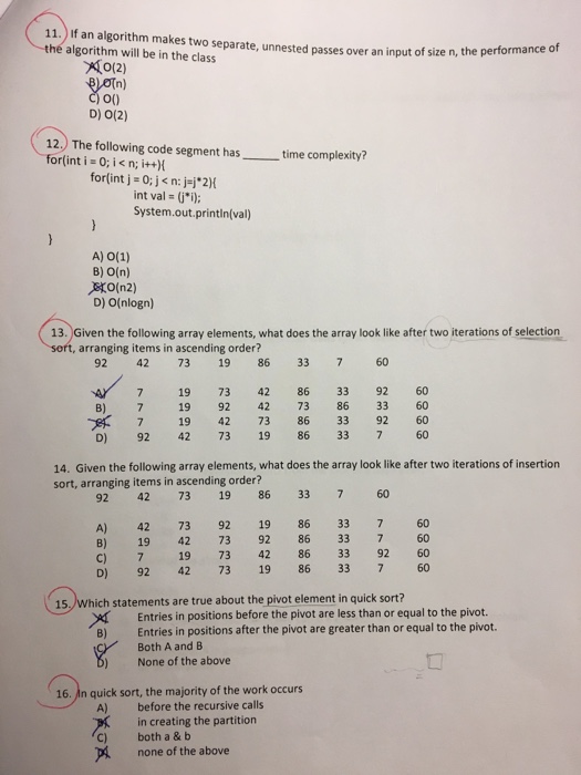  The red circle questions only Explain the answer please. 11.) If