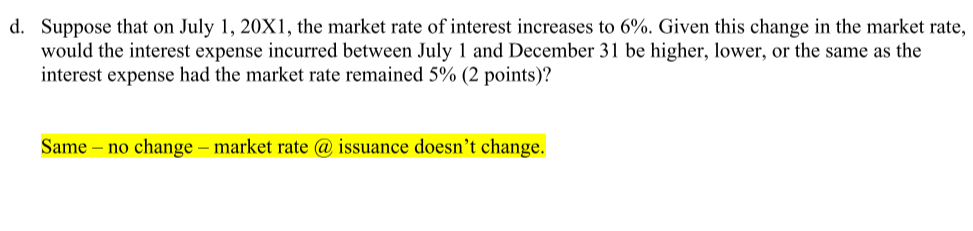 Can I have an explanation for this answer? The initial market