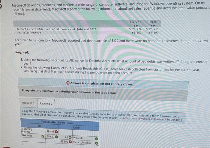 just answer two wrong item please Macrosoft develops, produces, and markets a