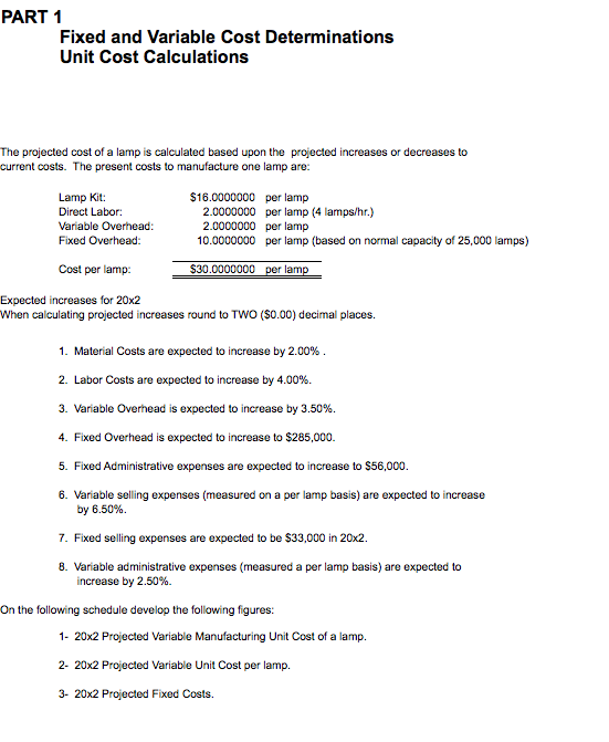 attached are pics of all the necessary info from prior steps. Note