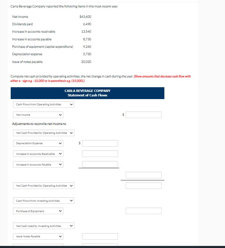  Please find the final free cash flow $ 