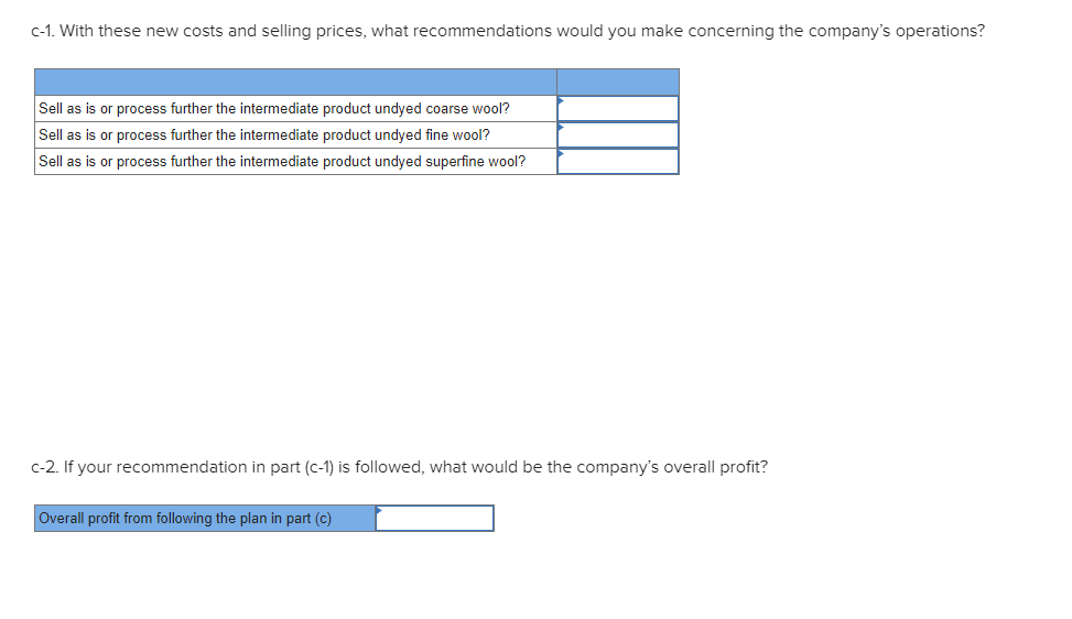 text. 2. In industries that process joint products, the costs of the