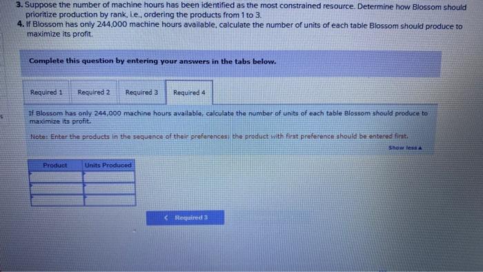 folows: Requlred! 1. Suppose direct labor hours have been identified as the