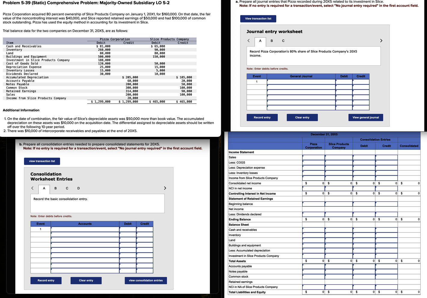  Please use the charts 