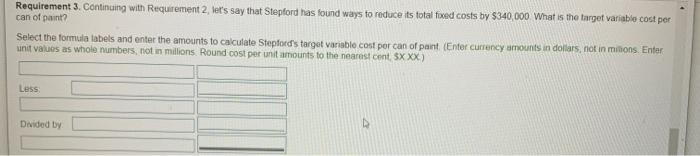 14 million cans of paint per year Current annual production is 11
