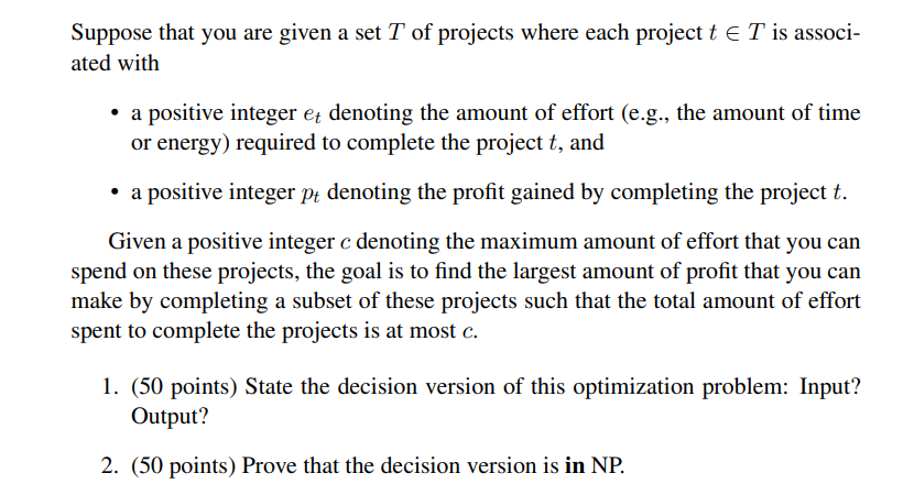  PROVE IT IS IN NP BY SELECTING ANOTHER NP PROBLEM, AND