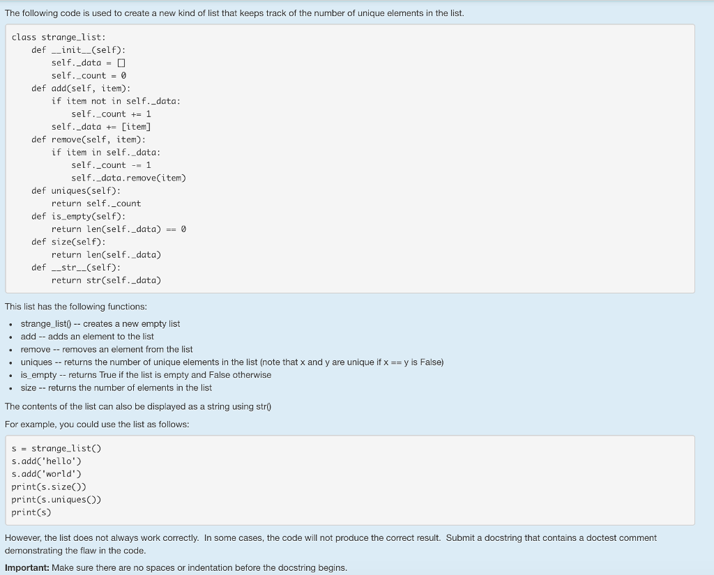 In Python, The following code is used to create a new kind