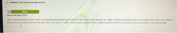 $13 million in net fixed assets, and $3 million in operating current