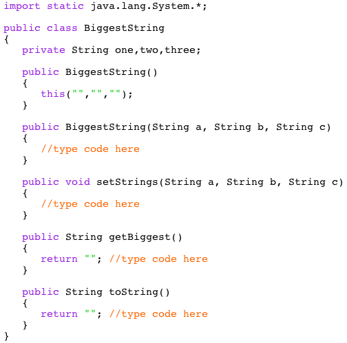 When comparing the strings, use gompareT ) to determine which one has