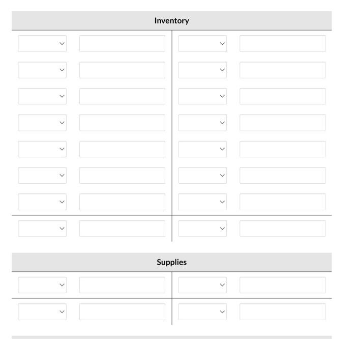 on account for $4,700, terms 3/10,n/30. The cost of the merchandise sold