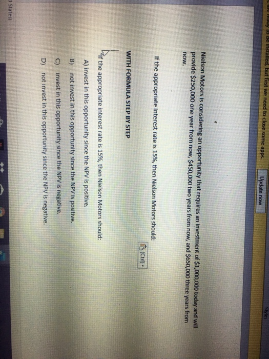  Le Lay I be installed, but first we need to close