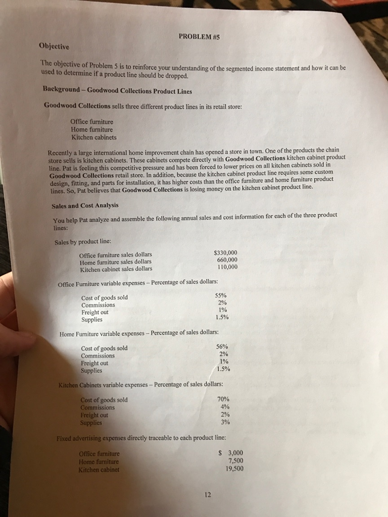 Emergency!!! please help get the answers thank you :) PROBLEM #5 objective