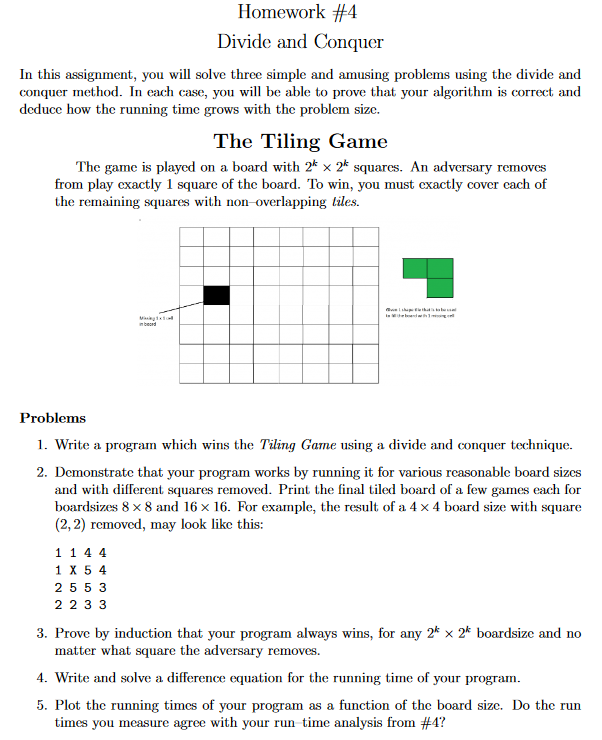 Need help with CS325 Analysis of Algorithms homework. Code already created here: