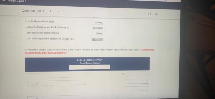 business. It has not, however, given much consideration to internal control. For