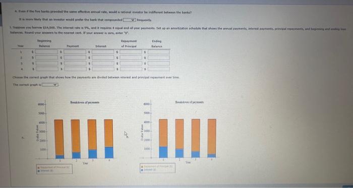 at rates of 0%,6%, and 20% after 0,1,2,3,4, and 5 years? Round