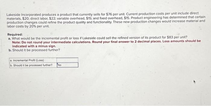  accounting help study guide answer is not .80 or 1.40 Lakeside