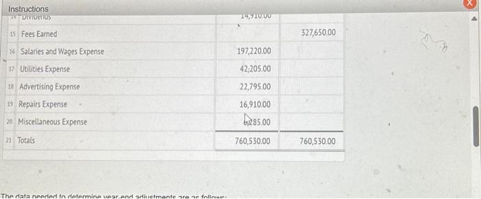 and Supplies Expense. General Joumal instructions \begin{tabular}{|c|c|c|c|} \hline & Tivicentus & 14,910.00