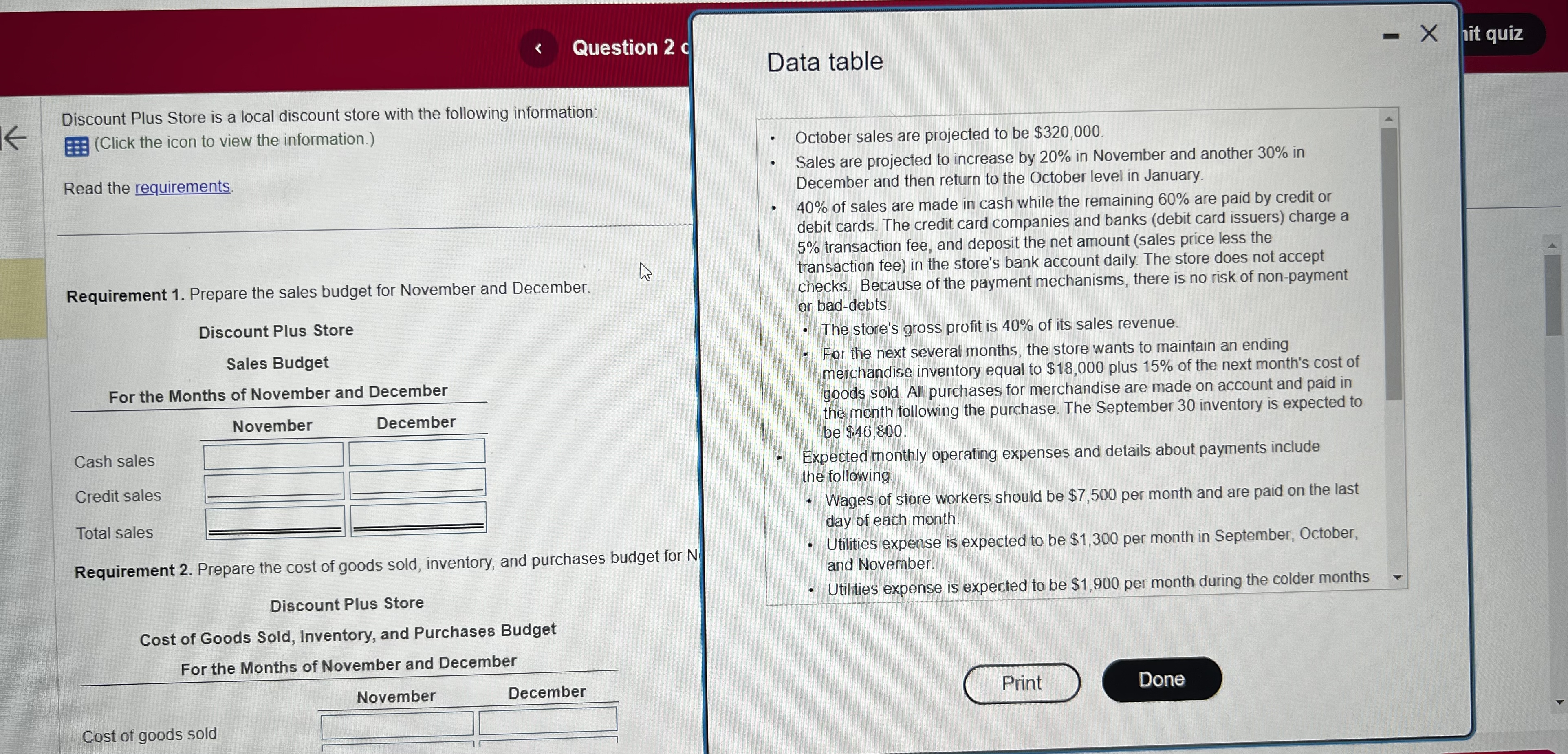  Discount Plus Store is a local discount store with the following