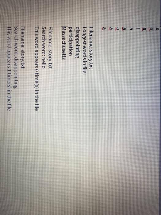 for reading. - It will count the number of words in the