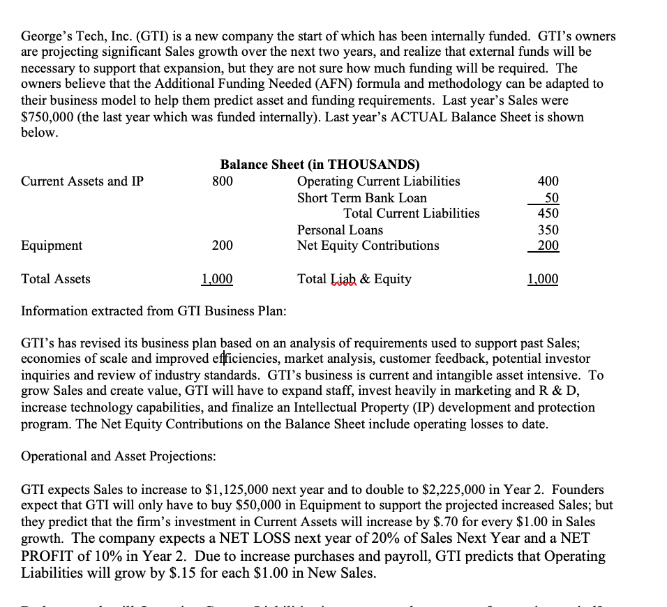  1. By how much will Operating Current Liabilities increase over the