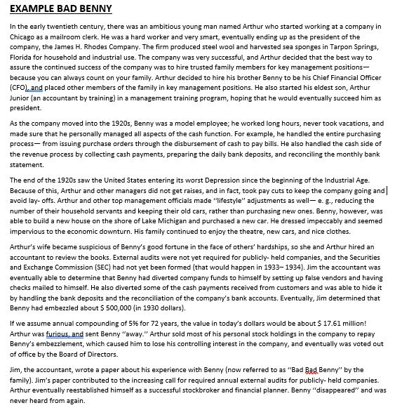 and concepts discussed in your textbook. Examples should be specific citing the