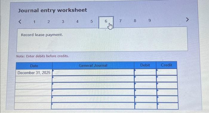 the pattern of interest expense for Federated over the lease term. 3.