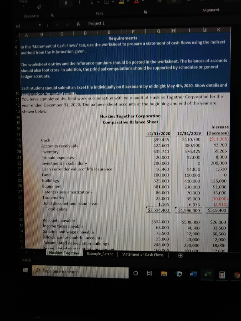  Alignment Font Clipboard A2 - Project 2 Requirements in the statement