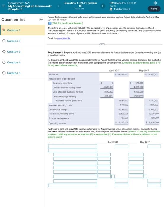 to view the data.) The seling peice per vehicie is $26,000. The