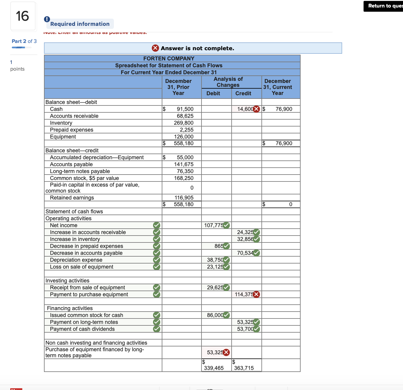  Use the following information for the Problems below. (Algo) Skip to