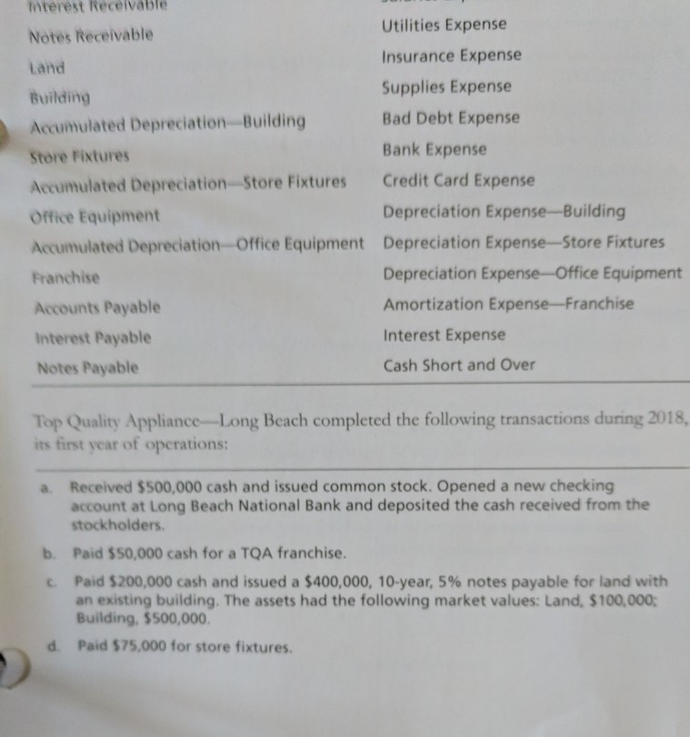 In addition to purchasing the franchise, Top Quality Appliance-Long Beach will also