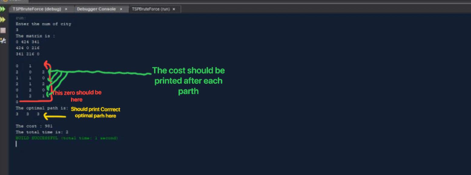 I need the help for my code in Java in these point