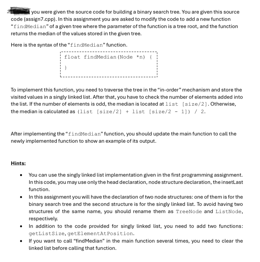  #include using namespace std; struct Node { int data; Node *left;