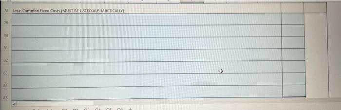 Additional notes have been provided to the income statement so that you