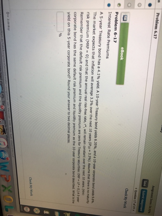  A 5-year Treasury bond has a 4.1% yield. A 10-year Treasury